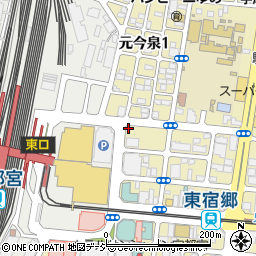 健太餃子 東口店周辺の地図