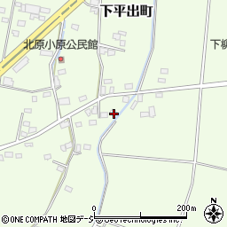 栃木県宇都宮市下平出町127-8周辺の地図