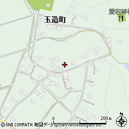 茨城県常陸太田市玉造町1282周辺の地図