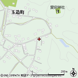 茨城県常陸太田市玉造町1295周辺の地図