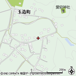 茨城県常陸太田市玉造町1287周辺の地図