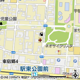 ＷＩＬＤ－１宇都宮駅東店周辺の地図