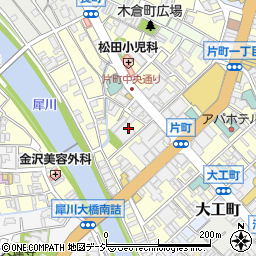 もつ鍋 金沢片町個室居酒屋 SAISAI さいさい周辺の地図