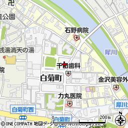 石川県金沢市白菊町12周辺の地図