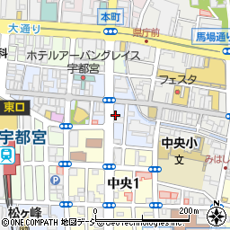 バルバリ　宇都宮店周辺の地図