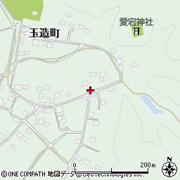 茨城県常陸太田市玉造町1292周辺の地図