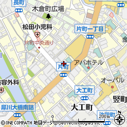 北國銀行野町支店周辺の地図