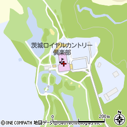 茨城ロイヤルカントリー倶楽部　予約受付専用周辺の地図