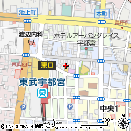 カラオケマック東武宇都宮店周辺の地図