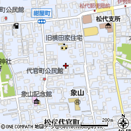 長野松代総合病院宿舎周辺の地図