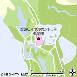茨城ロイヤルカントリー倶楽部周辺の地図