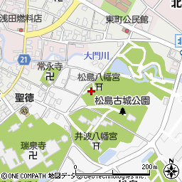 松島公民館周辺の地図