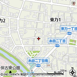 〒921-8015 石川県金沢市東力の地図