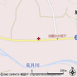 栃木県　警察本部鹿沼警察署加園駐在所周辺の地図