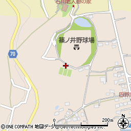 篠ノ井運動場トイレ周辺の地図
