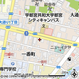ＳＭＢＣ日興証券宇都宮支店周辺の地図