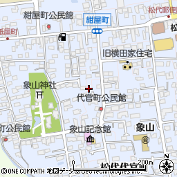 長野県長野市松代町松代代官町1442-7周辺の地図