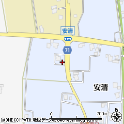 富山県南砺市安清3151周辺の地図