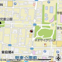 ＥＮＥＯＳ　Ｄｒ．Ｄｒｉｖｅ宇都宮駅東口店周辺の地図