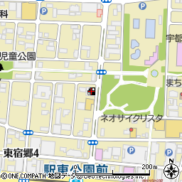 ＥＮＥＯＳ　Ｄｒ．Ｄｒｉｖｅ宇都宮駅東口店周辺の地図