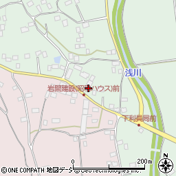 茨城県常陸太田市下利員町798周辺の地図
