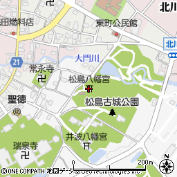 松島八幡宮周辺の地図