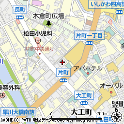 源左エ門　金沢片町店周辺の地図