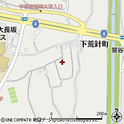栃木県宇都宮市下荒針町3799周辺の地図