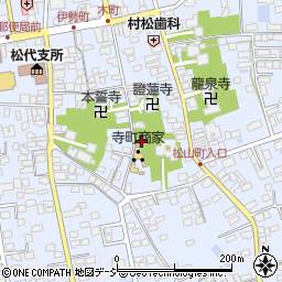 長野県長野市松代町松代十五区周辺の地図