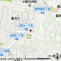 石川県金沢市東力町イ周辺の地図