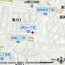 石川県金沢市東力町（イ）周辺の地図