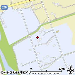 栃木県鹿沼市下日向717周辺の地図