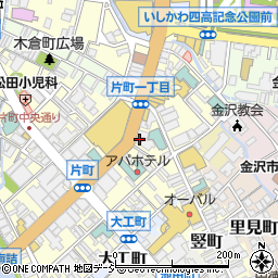 コート・ダジュール 金沢片町店周辺の地図