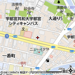 七田式　宇都宮教室周辺の地図