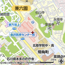 全日本国立医療労働組合金沢支部周辺の地図