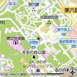 金澤神社周辺の地図
