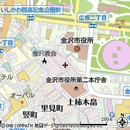 石川県金沢市柿木畠周辺の地図