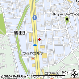 道とん堀　鶴田店周辺の地図