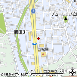 道とん堀鶴田店周辺の地図