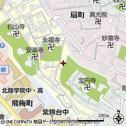 石川県金沢市東兼六町16周辺の地図