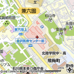 石川県金沢市下石引町周辺の地図