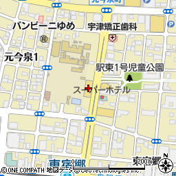 上州屋宇都宮店周辺の地図