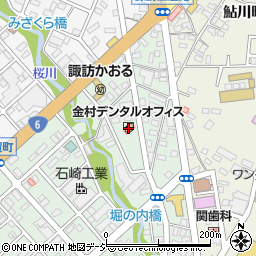 金村デンタルオフィス周辺の地図