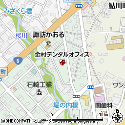 金村デンタルオフィス周辺の地図