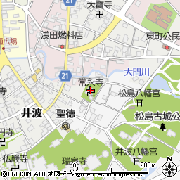 だるま寺周辺の地図