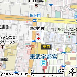 買取専門店・源・東武宇都宮駅前店周辺の地図