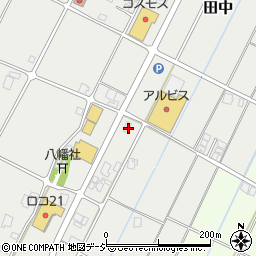 富山県南砺市田中56周辺の地図