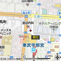 元気寿司東武店周辺の地図