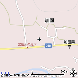 栃木県鹿沼市加園961周辺の地図