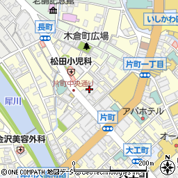 ビジネスホテル加賀屋敷周辺の地図